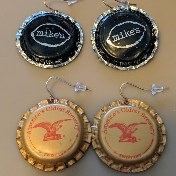 Skeleton handmade earrings NWOT - Picture 5 of 16